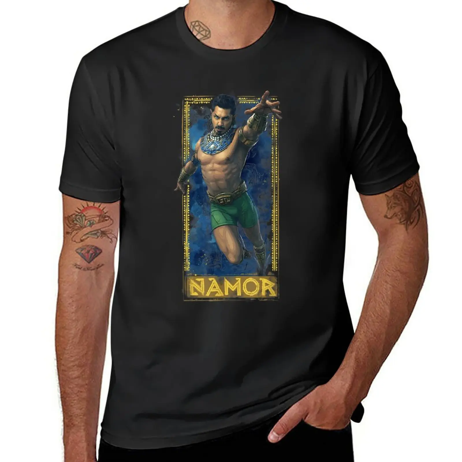 New Wakanda Forever Namor Reach T-Shirt New Edition T-Shirt Corta T-Shirt Sportive Fan Magliette Per Uomo