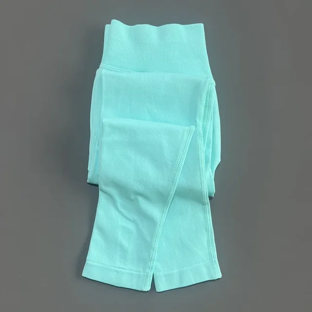 Leggings de yoga taille haute sans couture pour femme, effet push-up fessier, pantalon de sport élastique avec contrôle du ventre pour fitness et entraînement
