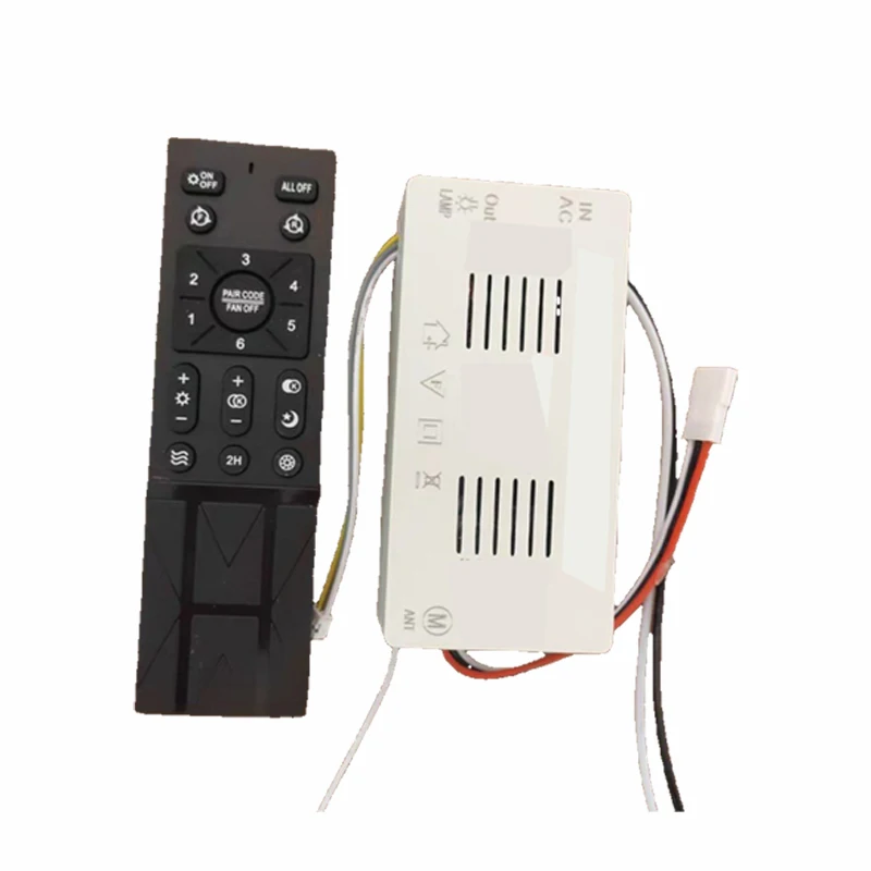 Description Picture 4 of itemCeiling Fan Accessories Ceiling Fan Remote Home Improvement 6 Speed Settings AC 110V-265V Battery Monitoring Effective Control