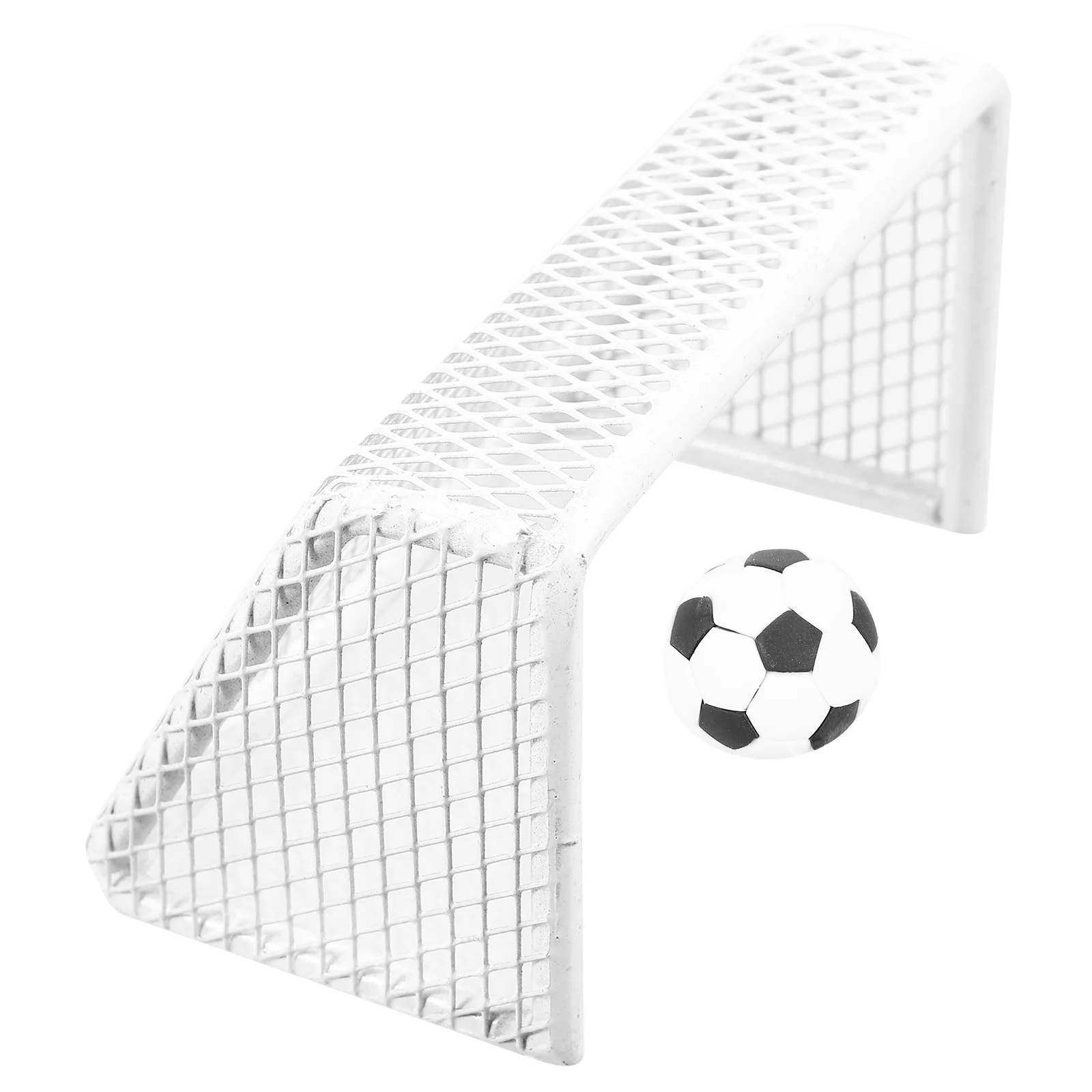 

Miniature Soccer Figures Dollhouse Soccer Ball Goal Net Set Funny Finger Toys Table Game Set Football Theme Birthday Sport