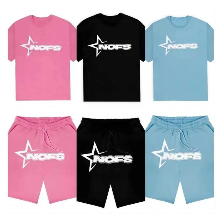 

Nofs Letter Printed Oversized T Shirt Women Men Summer Fashion O-neck Short Sleeve Graphic Tees Hipster Streetwear Y2K Clothes