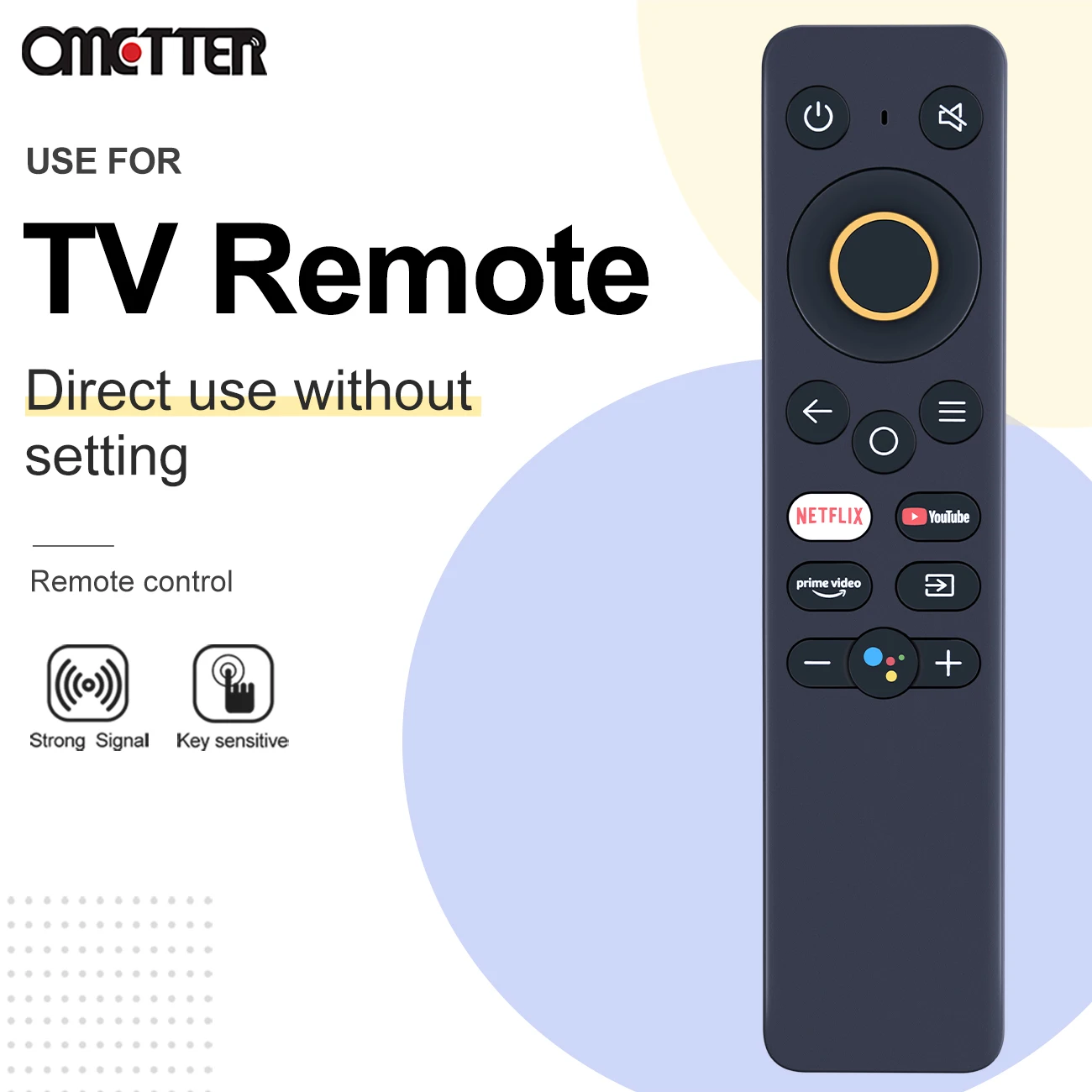

Bluetooth Voice CY1710 for REALME Remote Control 43 32 Inch Smart TV Youtube Netflix Prime