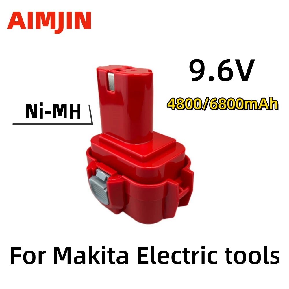 

9.6V 4800mAh/4.0Ah NI-MH Power Tools Battery For Makita 9120 9122 9133 9134 9135 9135A 6222D 6260D PA09 L70