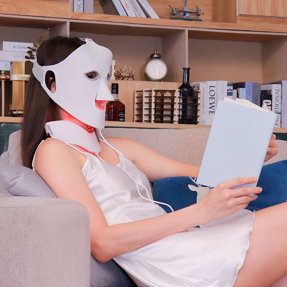 7 Colors LED Silicone Face Mask for Skin Care