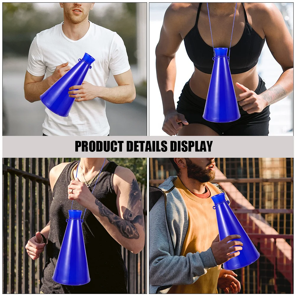 4 Pcs Cheering Megaphones Plastic Kids Noisemakers Soccer Horns Toys Plastic Party Horns for Games Trumpet Toy Festivals