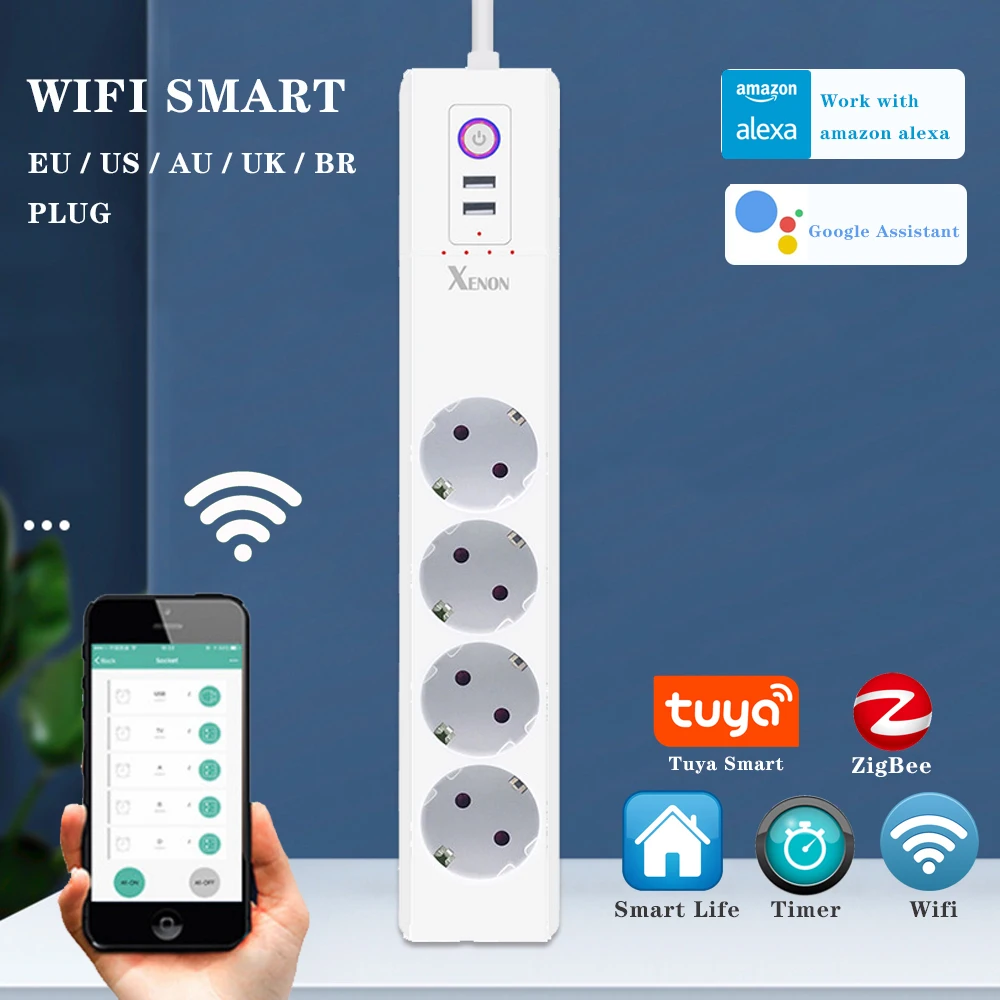 Prise intelligente TECKIN SP10 IOS et Android 120 V Alexa