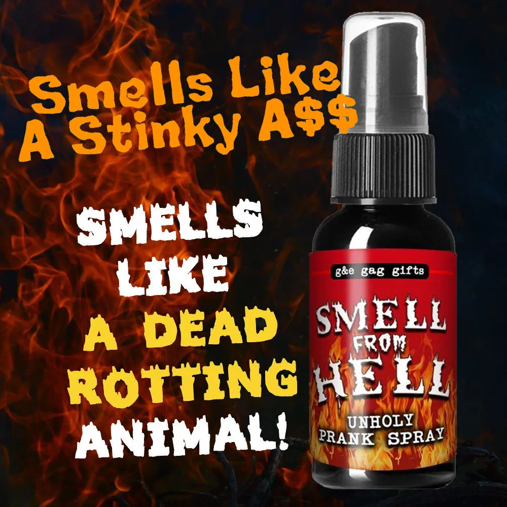 Stinky gas prank toy odor gas spray toys for pranking friends during holiday celebrations trickster spray