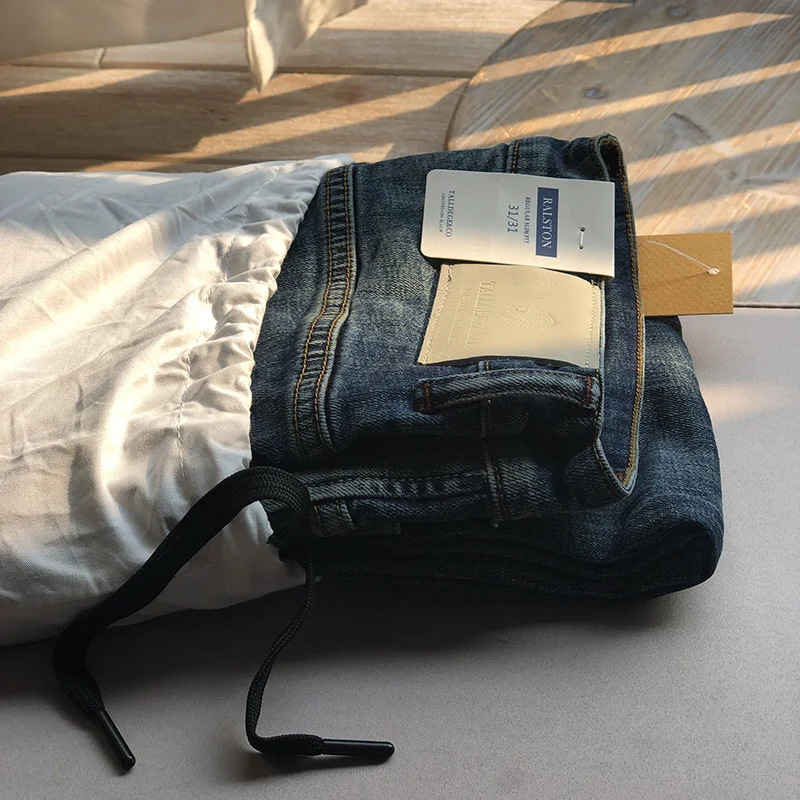 

Matte Series Tannin Basic American Casual Denim Long Pants Men's Outdoor Trekking Camp Students Training Trousers Cargo Tooling