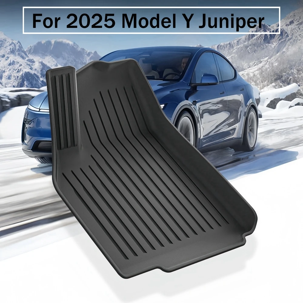Tappetini Auto Completi Per Tesla Nuova Model Y 2025 - Set 6 Pezzi Bagagliaio E Abitacolo Antiscivolo - 2