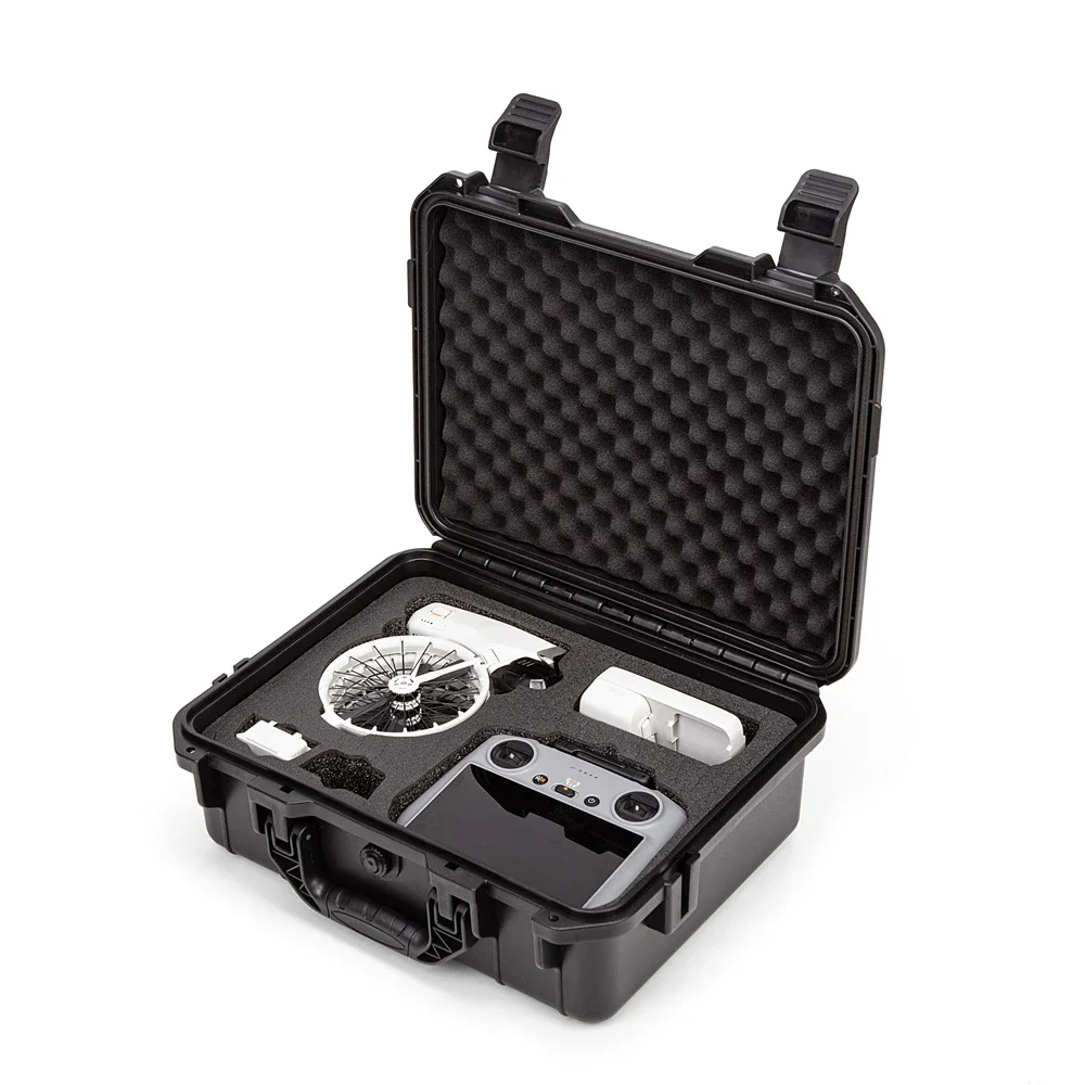 Waterproof Hard Case for DJI Flip and RC2/RC/RC-N3/N2/N1, Carry Case Bag Storage Support 7 Batteries and Other Accessories