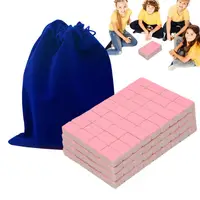Chinese Traditional Mahjong Games Durable Colorfast Mini Game Set Travel Game Set No Odor Mahjong Set With Table Legs For On-The 1