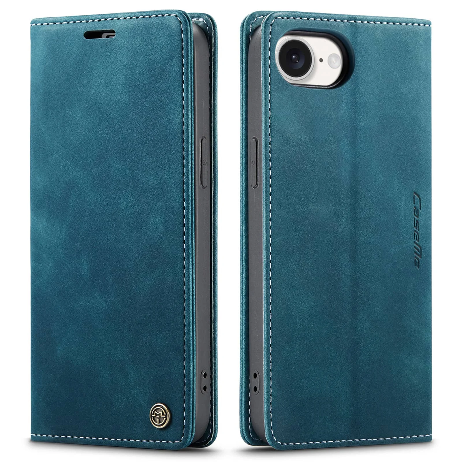 Leather Flip Wallet Case with Card Holder & Kickstand – Magnetic Folio Cover, Shockproof & Durable