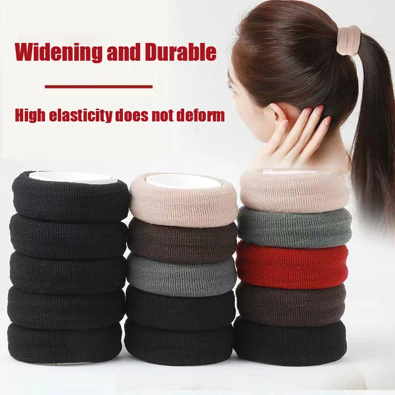 100 Pcs Candy Color Hair Bands for Girls