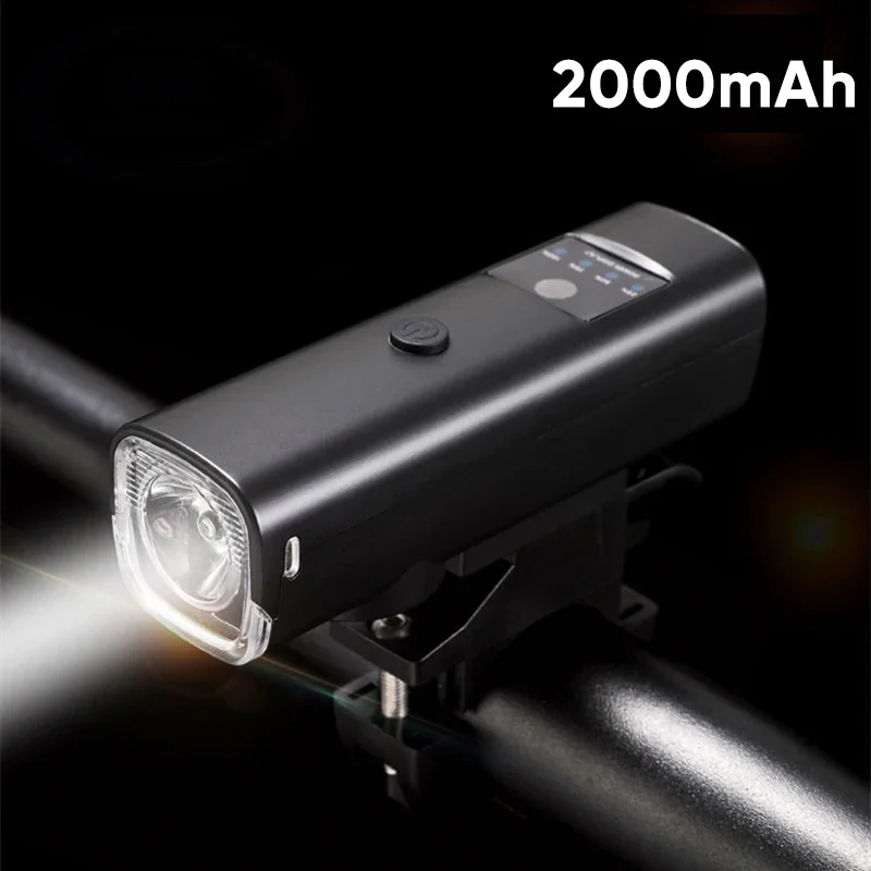Intelligent LED Bicycle Light with High-Decibel Horn & Type-C Charging