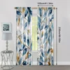2pcs, Curtain Cloth 2D print Art Floral Durable Polyester (without rod) Decorations Clearance Ldeal for Bedroom, Living Room, 4