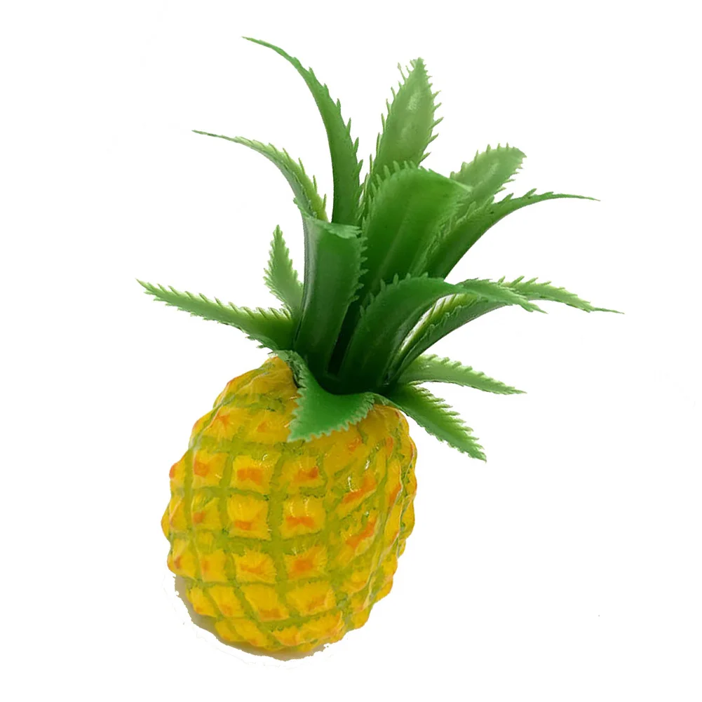 5.5x11CM Artifical Pineapple Simulated Fruit Plastic Foma Ananas Household Shop DIY Tropical Decor Display Photographic Prop artificial fruits and vegetables