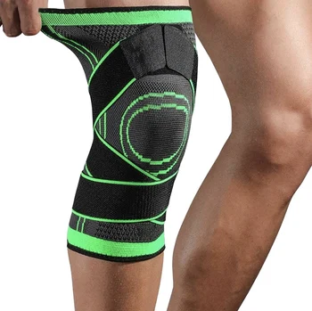 Joelheira esporte suporte elástico vôlei basquete pads brace ortopédica compressão alivio joelho articular atadura artrite