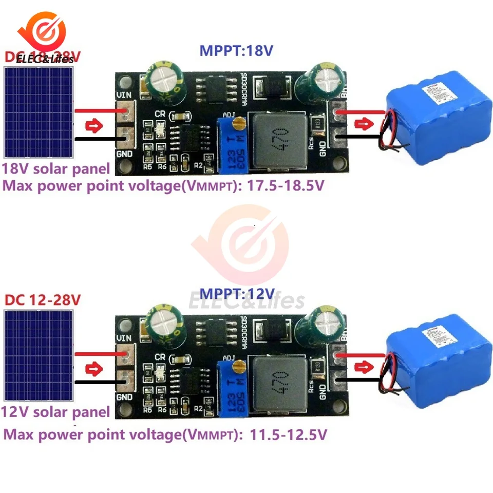 MPPT 30A-100A PANNEAU solaire Régulateur Batterie Contrôleur charge