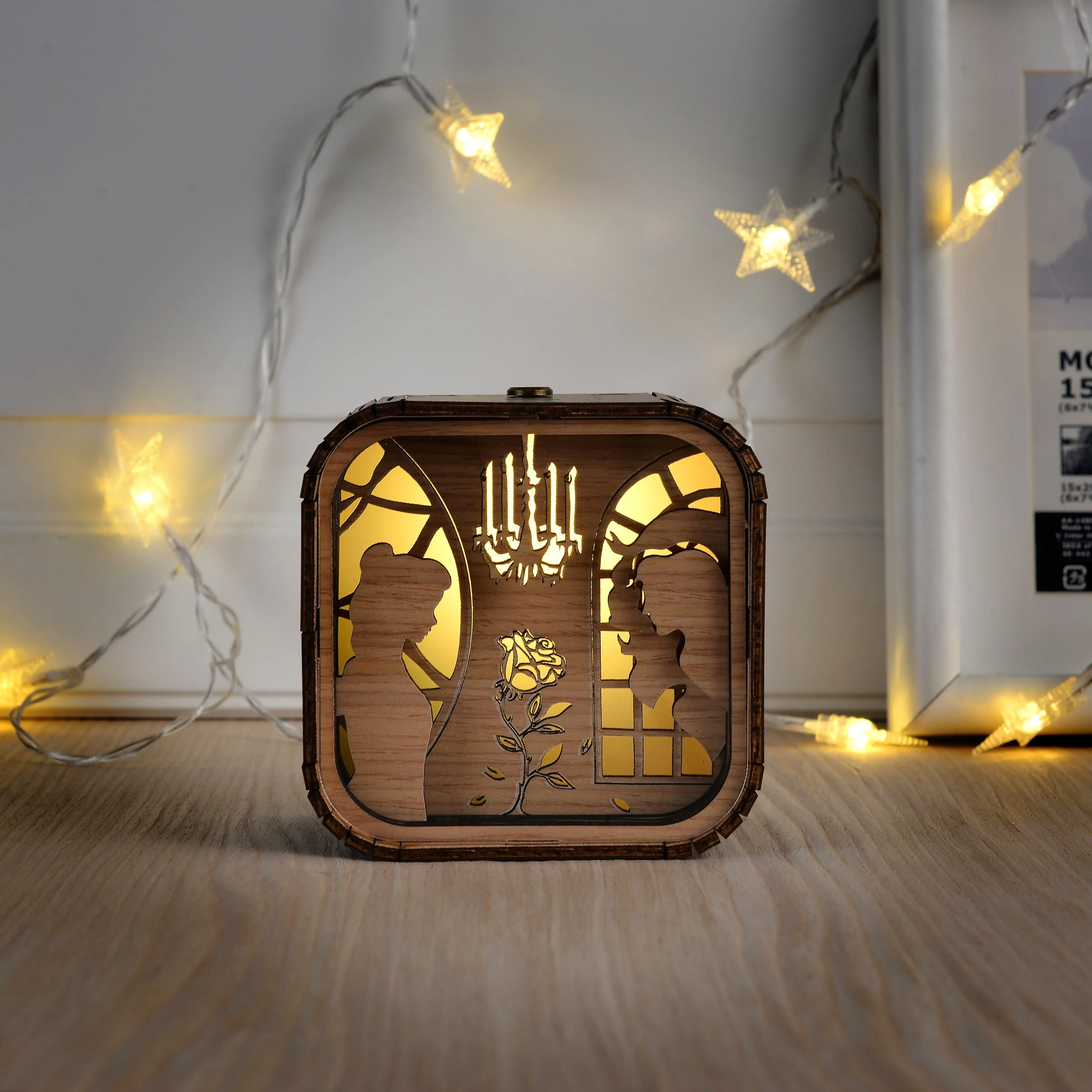 Music Box MissLiGarden Handmade Music Box Vintage Wooden Gifts For Wife Girl Boy Daughter