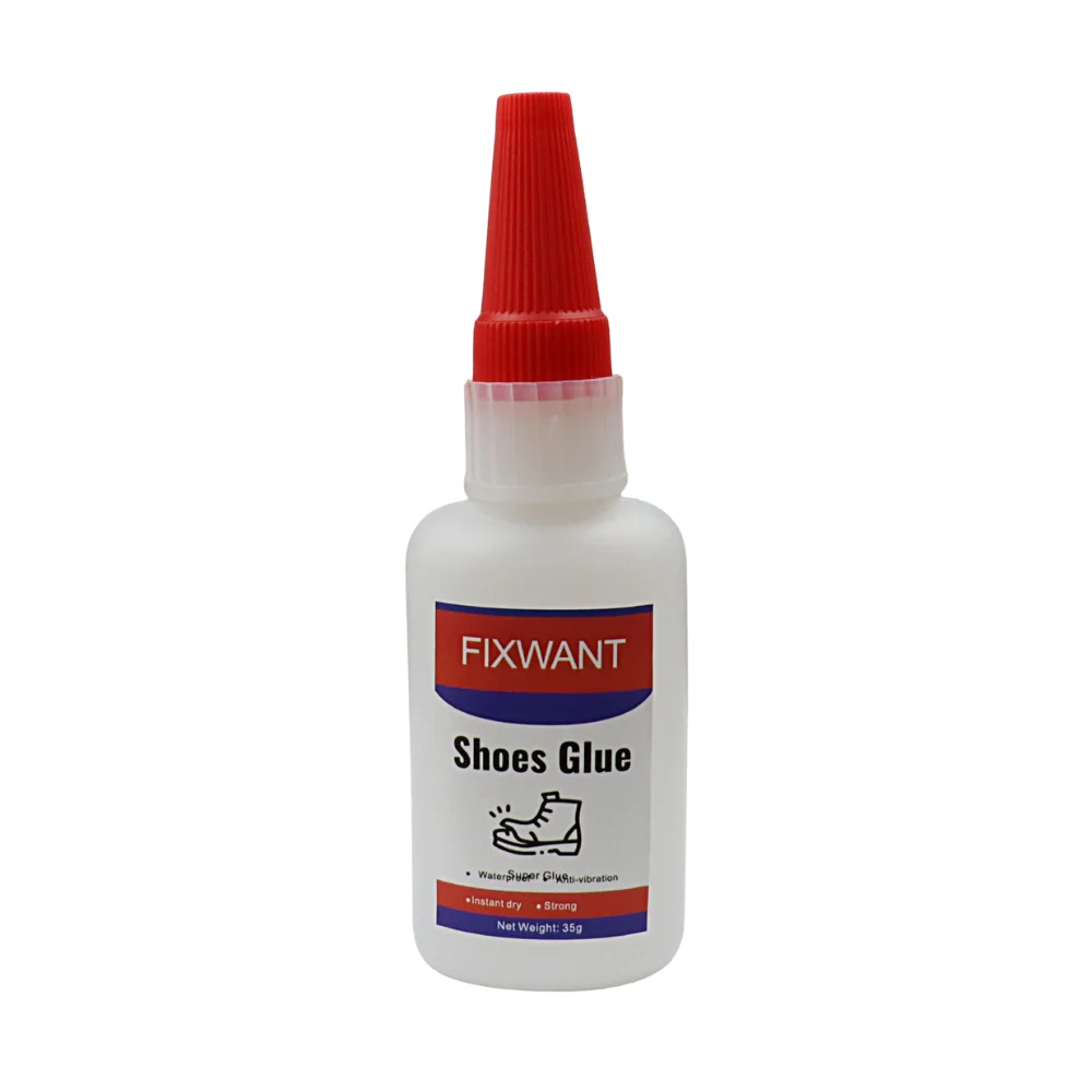 FIXWANT 즉석 신발 접착제 플라스틱 목재 금속 고무 타이어, 빠른 수리 접착제 납땜제, 강력한 슈퍼 접착제 35g