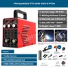 ZX7-315 Portable ARC Welding Machine 20-250A IGBT Inverter Welding Machine Small Electric Welder Dual Display Screen 6
