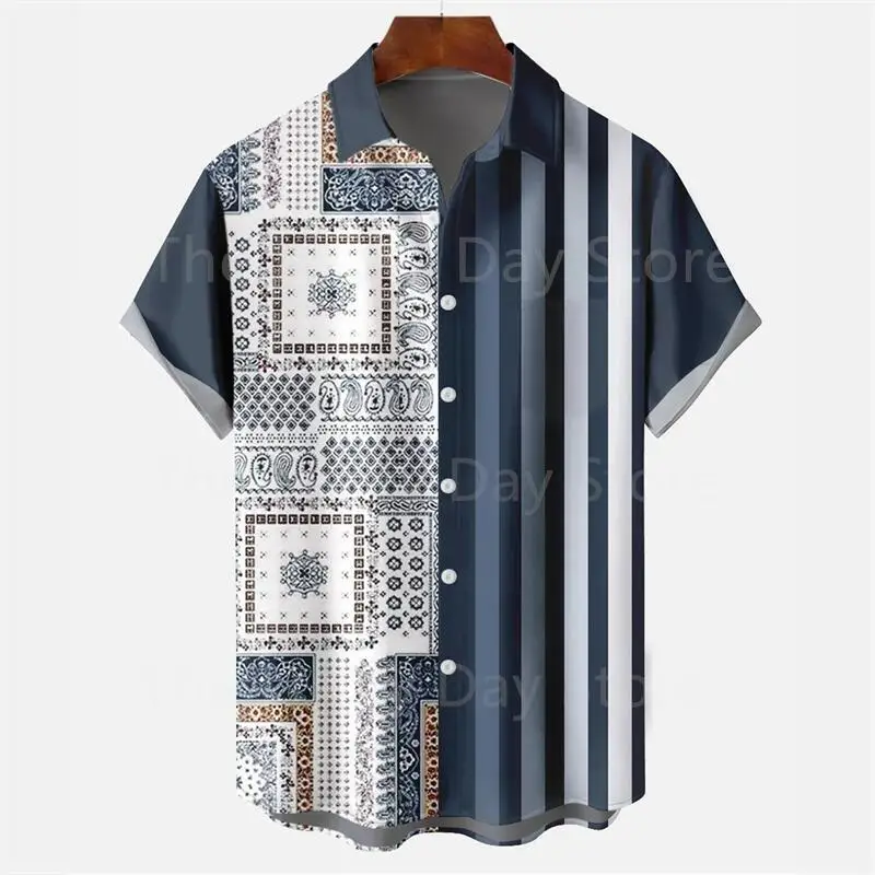 【massnoun】GEOMETRIC PATTERN OVERSIZED SHORT SHIRTS Super Massive Geometric SS Print Tee – Super Massive Shop