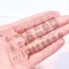Good Fake Nail Ruler  High Precise Lightweight Faux Nail Ruler  All-Purpose Clear Ruler Fake Nails Measuring Tools 6