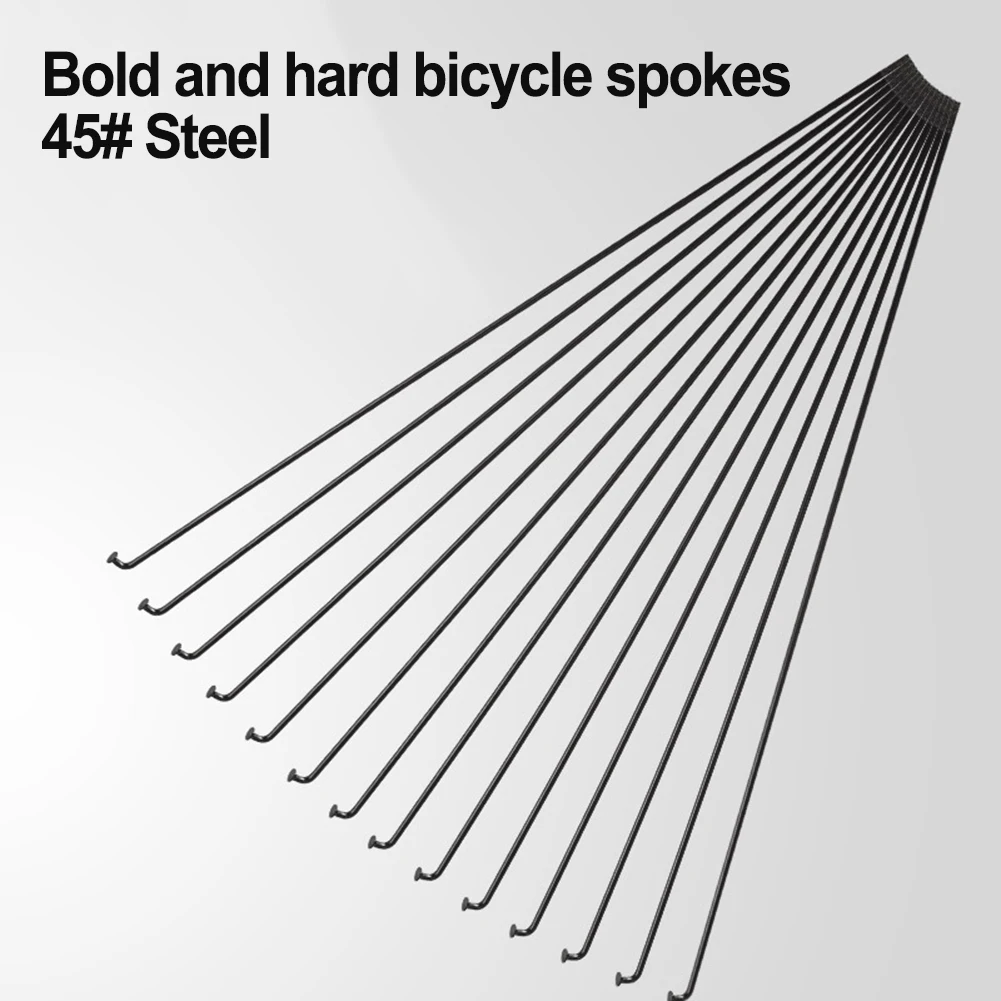24pcs Bicycle Spoke 261/264/270/287MM Mountain Bike Steel Spokes And Nipples ForRim 27.5/26/29 Bicycle Accessories ﻿replace Tool