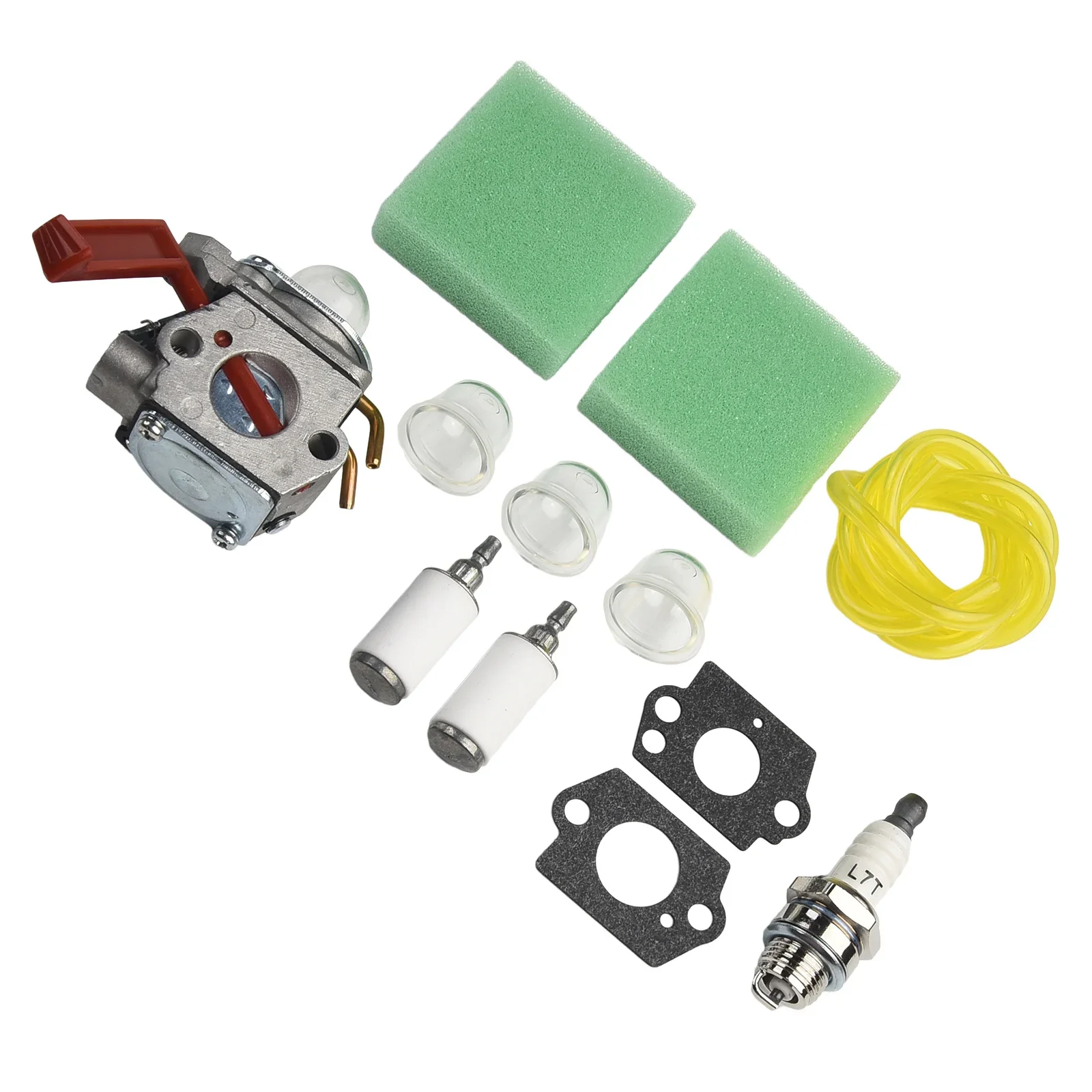 Air Fuel Filter Oil Cups Carburetor Kit Pipeline Replacement For Homelite B25C BC2500R D725CD D825SB F2020 F3040 F3050 Parts