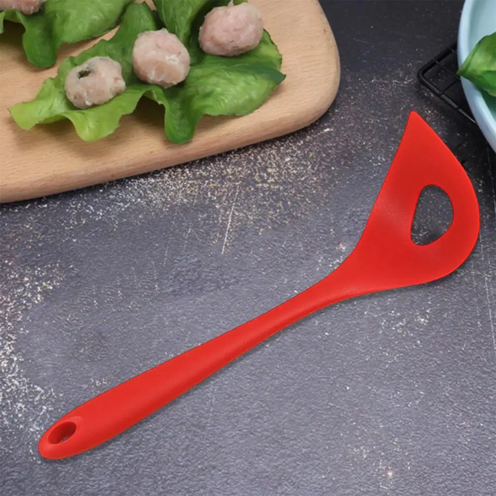 Non-stick Meatball Press Meatball Spoon Efficient Silicone Maker Spoon Pressing Tool for Home Kitchen Long for Quick