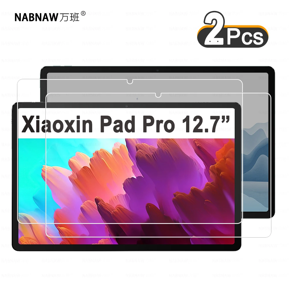 Scratch Proof Protetor de Tela para Lenovo Tablet Vidro Temperado Película Protetora Xiaoxin Pad Pro 127 Polegadas 2023 Pcs hd