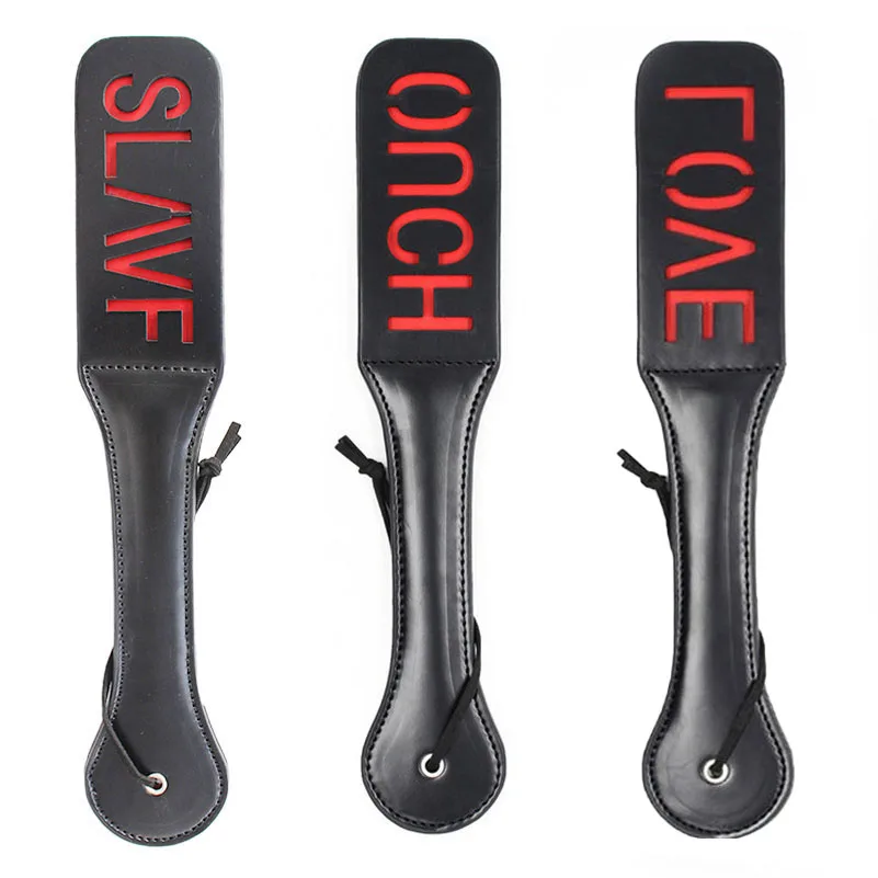 Sex Toys Spanking Paddle Beat Whip BDSM Fetish Accessories