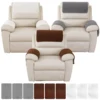 3/6/9 Pcs Sofa Headrest Cover Soft Polyester Recliner Headrest Protector Wear Resistant Recliner Headrest Cover Anti-Fade Sofa 1