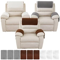 3/6/9 Pcs Sofa Headrest Cover Soft Polyester Recliner Headrest Protector Wear Resistant Recliner Headrest Cover Anti-Fade Sofa 1
