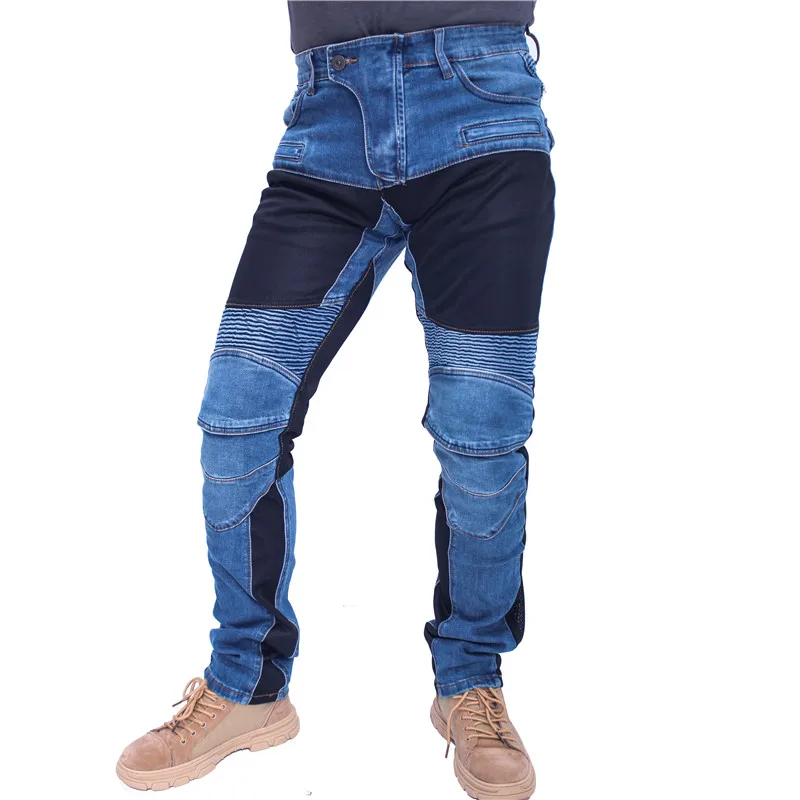 New Biker Pants Motorcycle Pants Men Moto Jeans Protective Gear Riding Touring Motorbike Trousers Motocross Pants Moto Pants110KG(Then refer to waist circumference to choose a size) transition motorcycle sunglasses