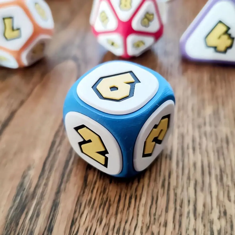 Game Dice Funny Mushroom Party Game Dice Playing Card Games Dice DND Cubes Polyhedral Role-Playing Game Accessories