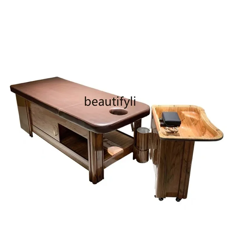 

Shampoo Chair Shampoo Massage Beauty Fumigation Multifunctional Hairdressing Shampoo Chair