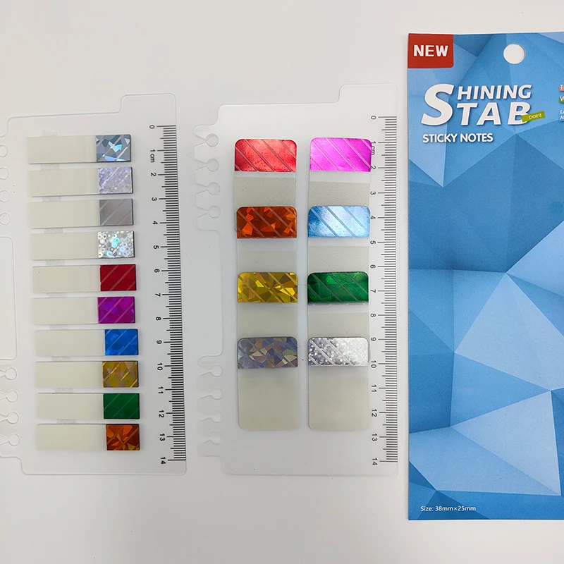 KindFuny 160/200 Sheets Transparent Sticky Notes Self-Adhesive BookMarkers Annotation for Reading Book Clear Tabs Stationery 2