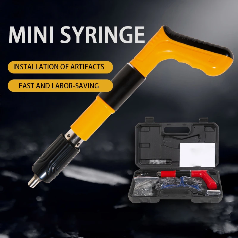Mini Handheld Powerful Metal Processing Pulling Concrete Nail Gun Steel Rivet Tool Concrete Wall Anchor Line Slotting Device 6