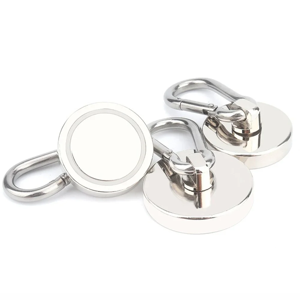 Magnetic Hooks 1pcs with Swivel Carabiner for Refrigerator
