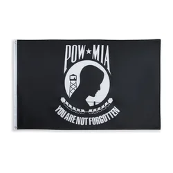 Army Black Flag with Yellow Text and Seal - Durable Polyester for Military Events and Patriotic Decor (PURPLE)