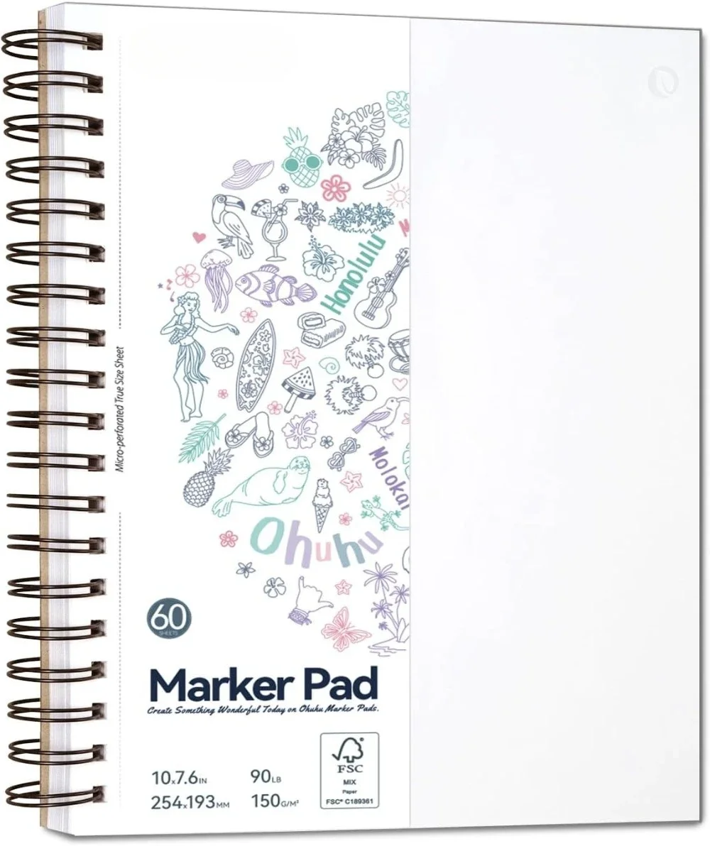 Double-sided marker pad art sketchbook impermeable - 7 1