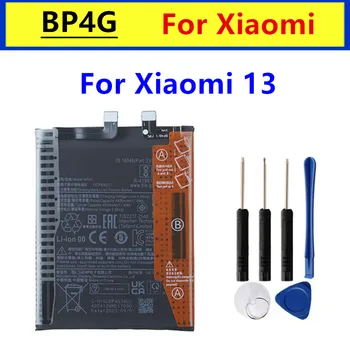 Originale BP4G nuova batteria di alta qualità per la nuova batteria del telefono BP4G per batterie di ricambio Xiaomi 13 4500mAh + strumenti gratuiti