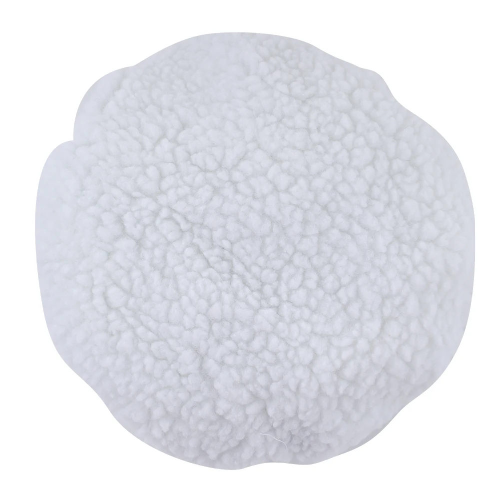 

Universal Polishing Pad 240mm Car Polisher White Soft Wool Bonnet Buffer Pads Imitation Lamb Cashmere