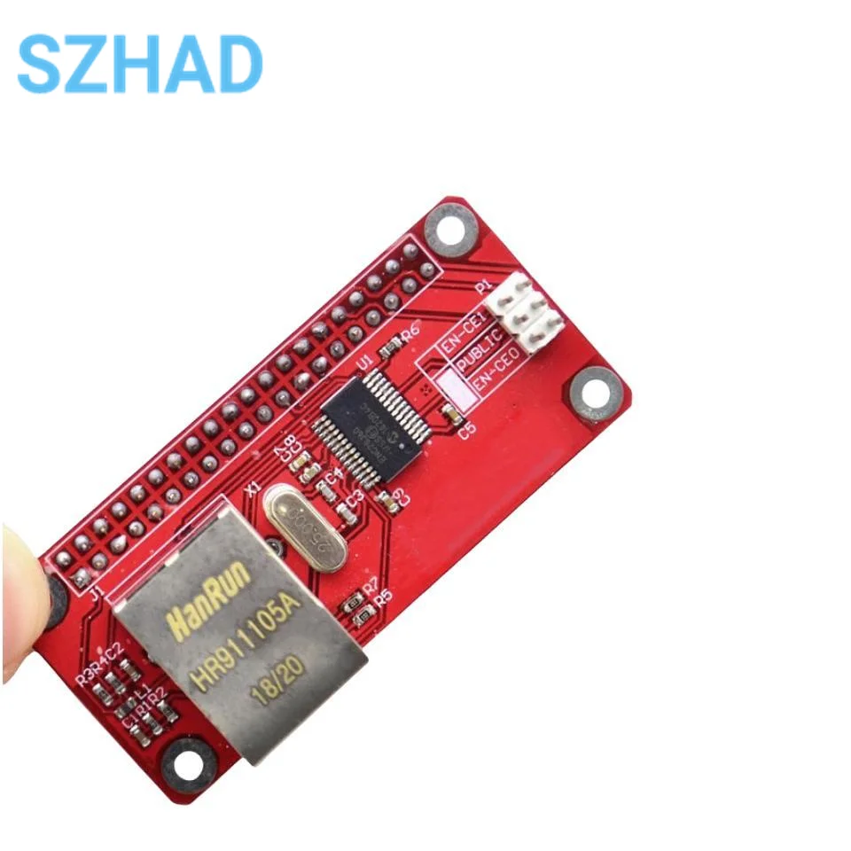 Modulo Adattatore Di Rete LAN Ethernet ENC28J60 Per Raspberry Pi Zero, Scheda Di Rete Con Interfaccia SPI - 4