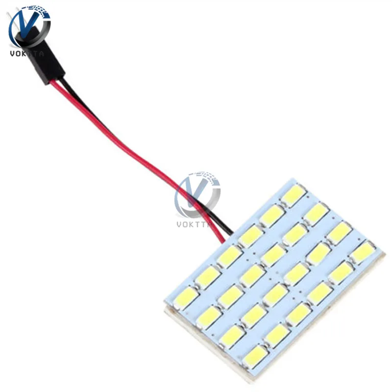 DC 12V Cold White SMD LED Panel Board Light 6/24 Chips Panel Board 5730 Light for Automotive Interior Bulbs