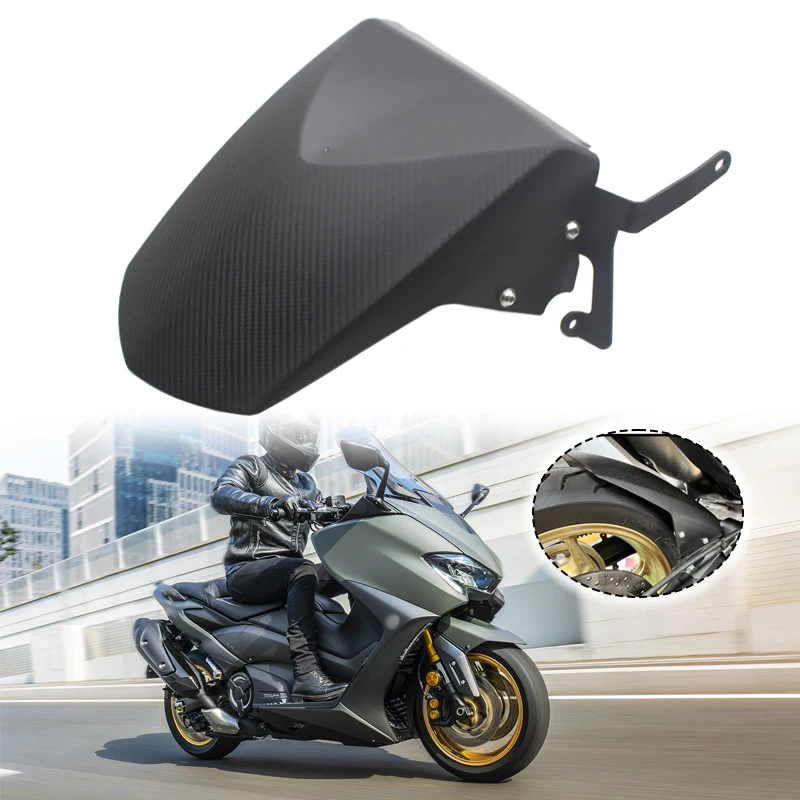 

Rear Mudguard Fit For Yamaha T-MAX560 TMAX560 TMAX 560 2018-2024 2023 Motorcycle Mud Fender Tire Wheel Hugger Splash Guard Cover