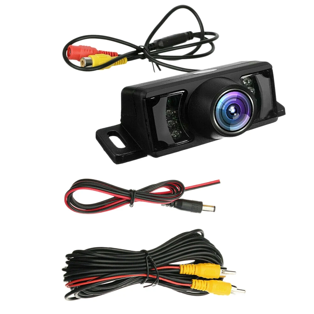 

170 ° номерной знак автомобиля заднего вида Водонепроницаемая резервная камера 7 светодиодный водонепроницаемое ночное видение