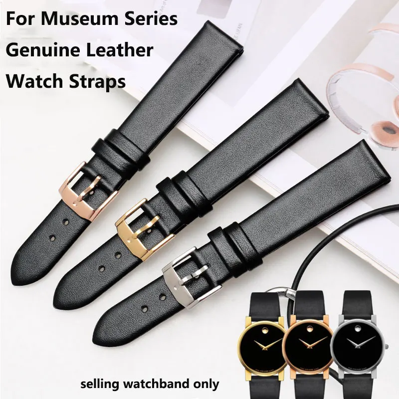 Premium Soft Leather Watch Strap - Versatile Sizes