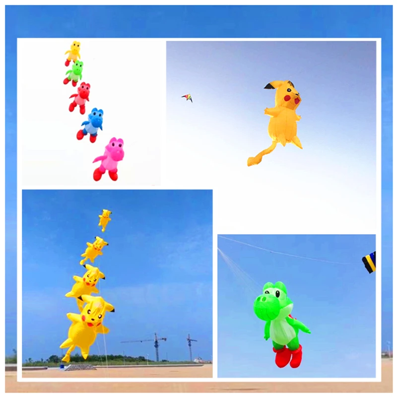 free shipping 3d inflatable kites pendant large kite windsocks soft kites flying adults kite